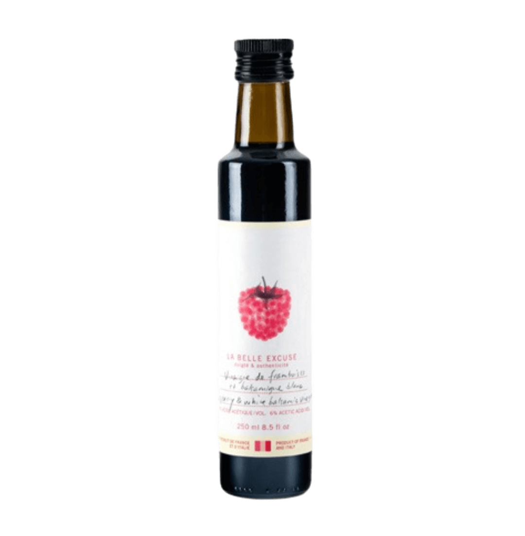 Vinaigre de framboise et Balsamique blanc
